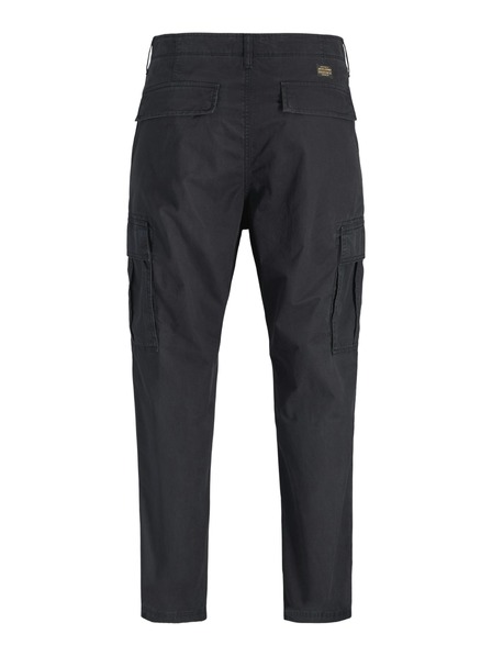 Jack & Jones Moške cargo hlače črne