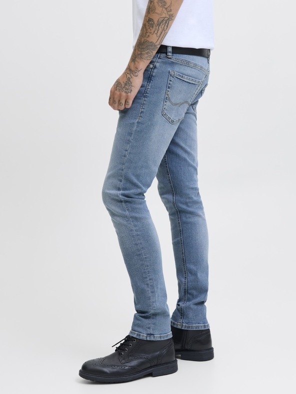 Jack & Jones Slimfit Kavbojke JJIGlenn JJOriginal modre