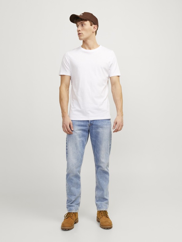 Jack & Jones JJICHRIS moške modre loosefit kavbojke