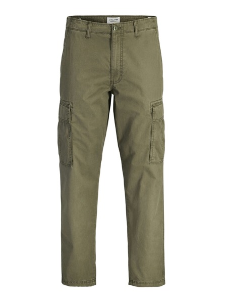 Jack & Jones Moške kargo hlače olive night