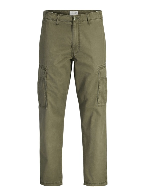 Jack & Jones Moške kargo hlače olive night