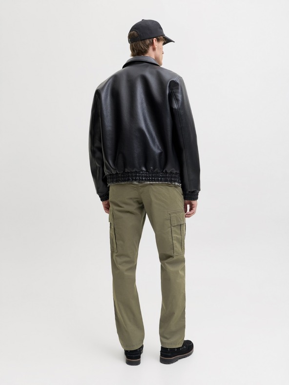 Jack & Jones Moške kargo hlače olive night
