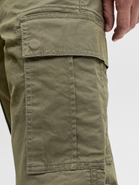 Jack & Jones Moške kargo hlače olive night