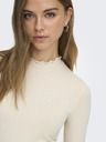 Jacqueline de Yong Top z dolgim rokavom FRANSISKA siv
