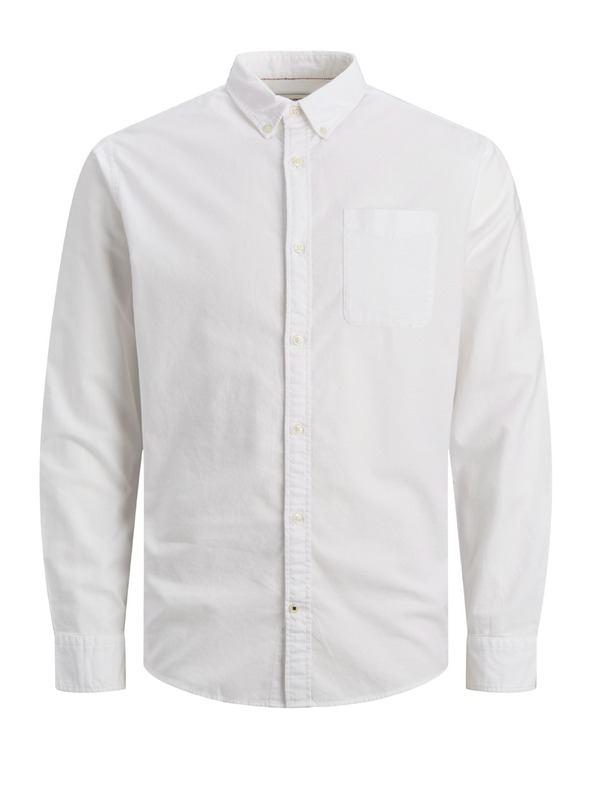 Jack & Jones Moška srajca JJEoxford bela
