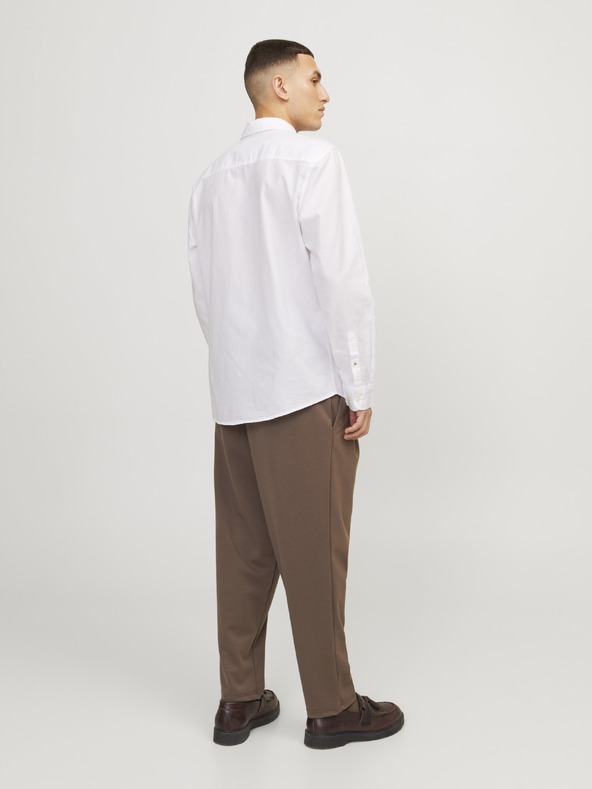 Jack & Jones Moška srajca JJEoxford bela