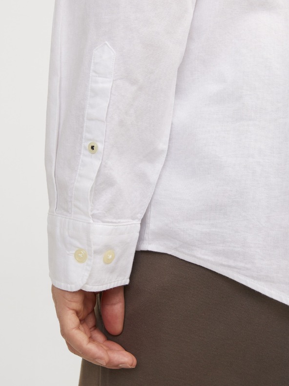 Jack & Jones Moška srajca JJEoxford bela