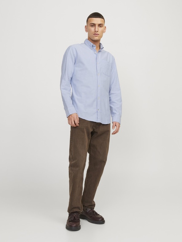 Jack & Jones Moska srajca JJEoxford cashmere blue