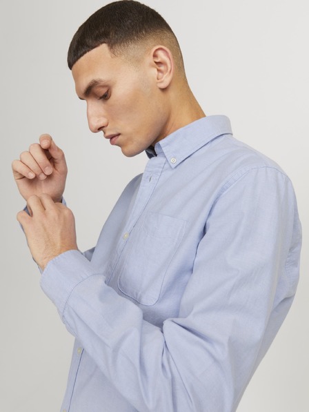 Jack & Jones Moska srajca JJEoxford cashmere blue