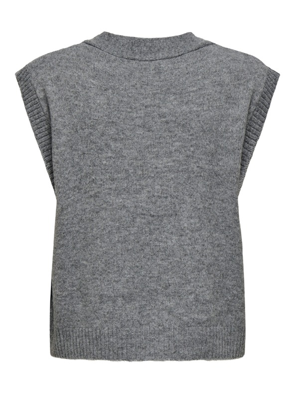 Jacqueline de Yong Brezkraki kardigan SUPER grey melange