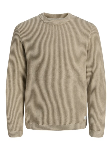 Jack & Jones Moska pleten pulover moonbeam