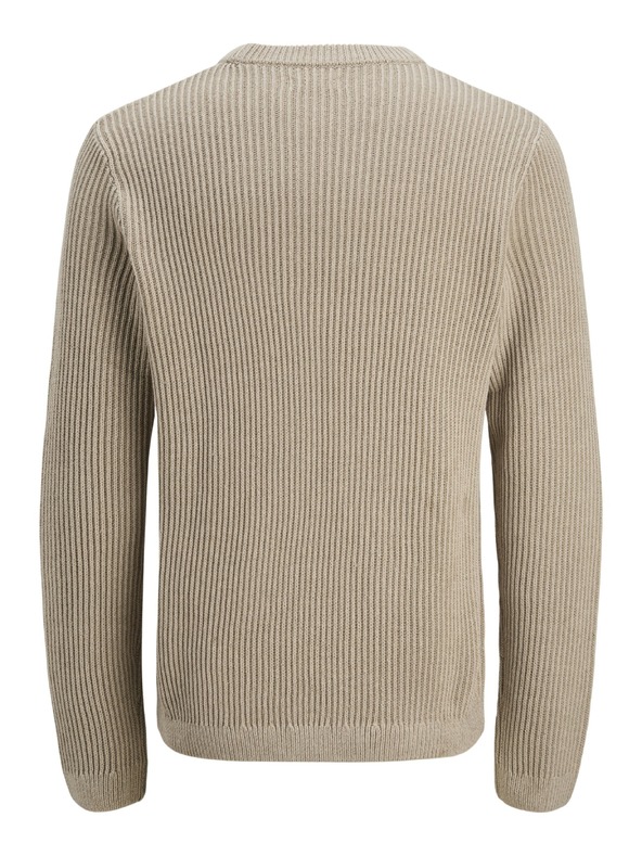 Jack & Jones Moska pleten pulover moonbeam