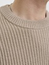 Jack & Jones Moska pleten pulover moonbeam