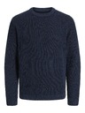 Jack & Jones Moska pleten pulover sky captain