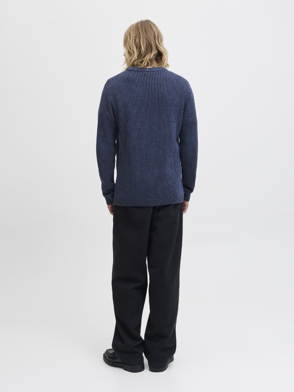 Jack & Jones Moska pleten pulover sky captain