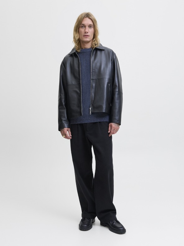 Jack & Jones Moska pleten pulover sky captain