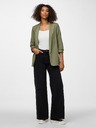 Pieces Zeleni blazer s 3/4 rokavi