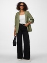 Pieces Zeleni blazer s 3/4 rokavi