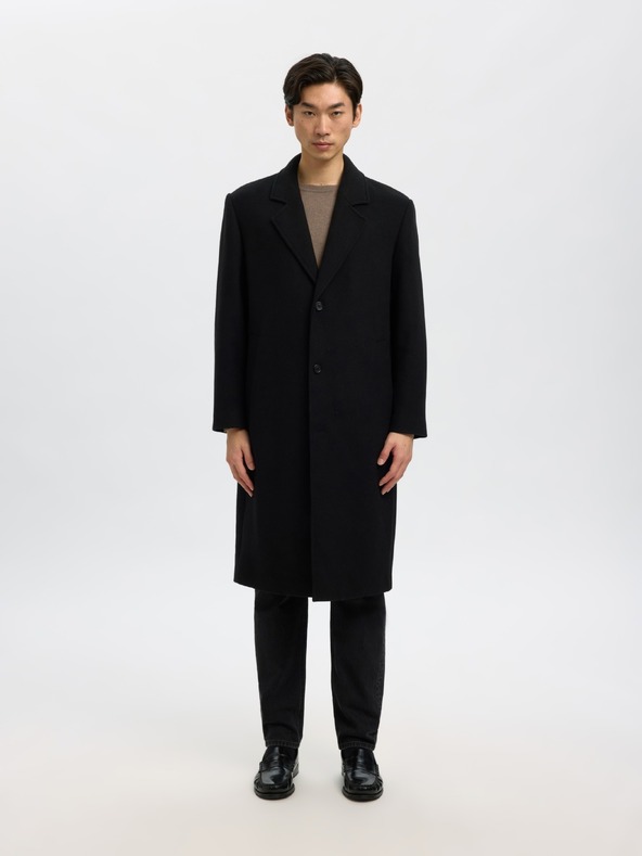 SELECTED Moški pulover SLMBERG teak