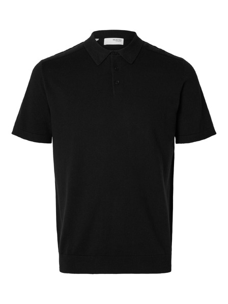 SELECTED Moška polo majica SELECTED črna