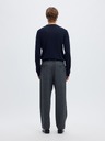 SELECTED Moški merino pulover navy blazer