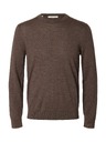 SELECTED Moški merino pulover delicioso
