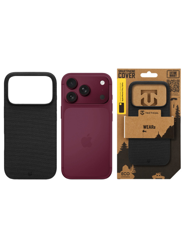 Tactical Tactical MagForce WEARe Ohišče za Apple iPhone 17 Pro/18 Pro Black