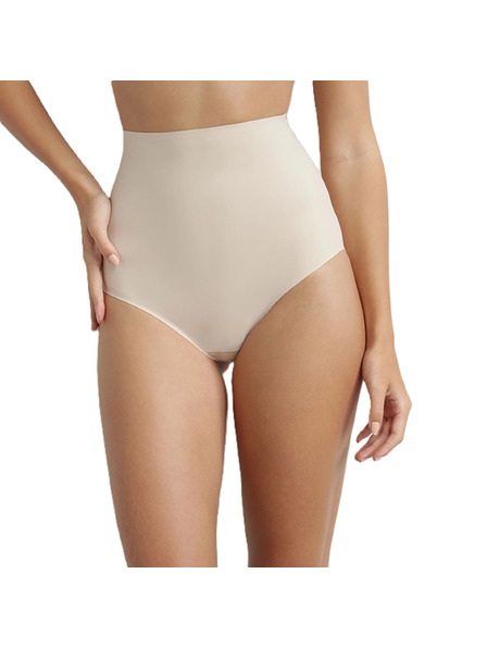 Bellinda INVISIBLE SILHOUETTE HIGH WAIST SLIP - Oblikovalne ženske hlačke na visokem pasu - telesne barve