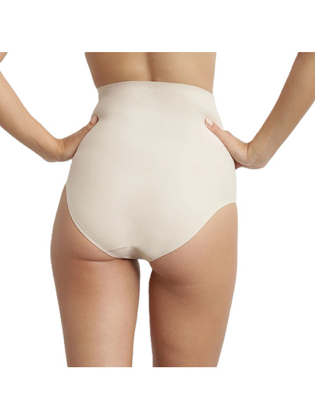 Bellinda INVISIBLE SILHOUETTE HIGH WAIST SLIP - Oblikovalne ženske hlačke na visokem pasu - telesne barve
