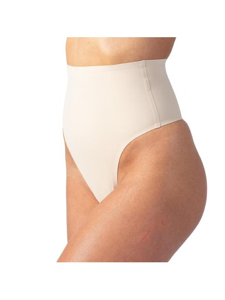 Bellinda INVISIBLE SILHOUETTE MID WAIST THONG - Ženske oblikovalne tange na srednji pasu - telesne barve