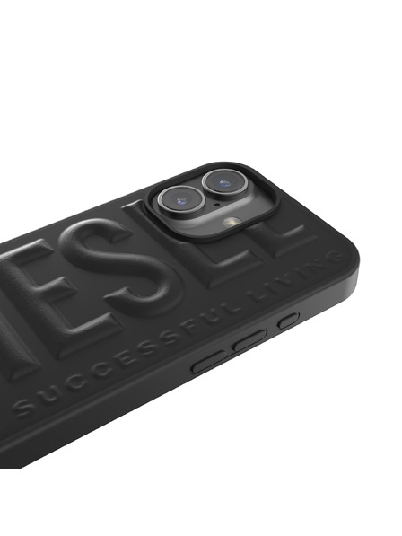 Diesel Diesel 3D zaščita za iPhone 16 Biscotto črna 60209