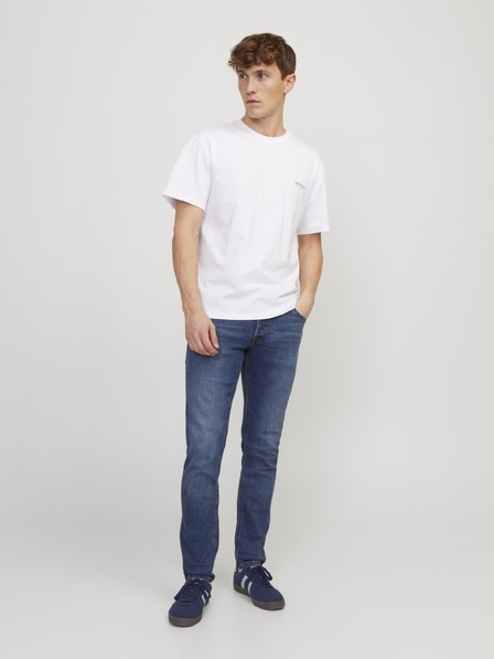 Jack & Jones Slimfit Kavbojke JJIGlenn JJOriginal modre