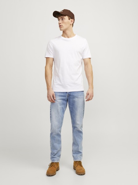 Jack & Jones JJICHRIS moške modre loosefit kavbojke