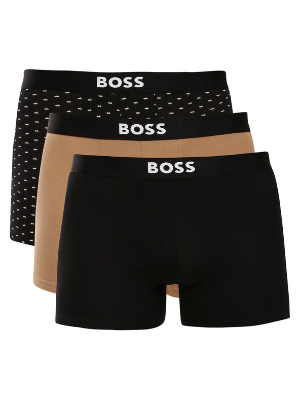 BOSS Set treh - moške boksarice BOSS večbarvne
