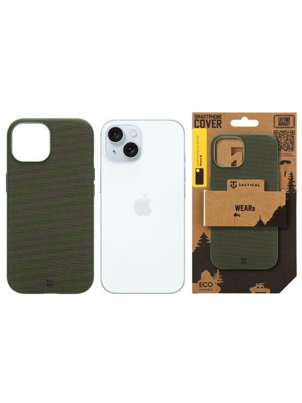 Tactical Tactical MagForce WEARe Ovitek za Apple iPhone 15 Forest Green