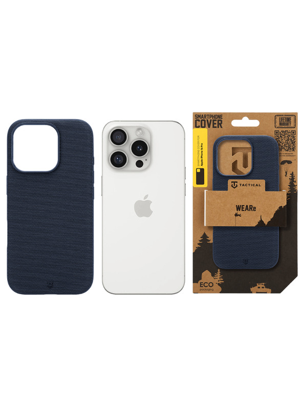 Tactical Tactical MagForce WEARe Ohišče za Apple iPhone 16 Pro Blue