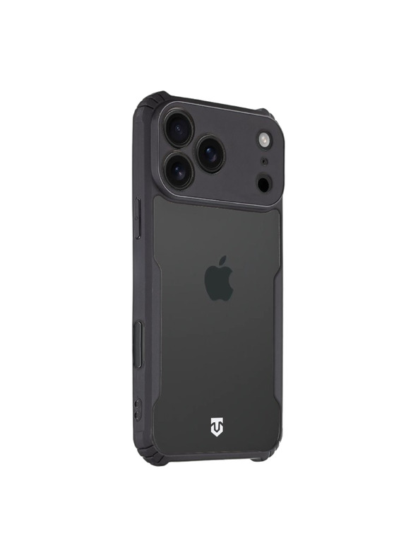 Tactical Tactical Quantum Stealth Zaščita za Apple iPhone 18 Pro Max Clear/Black