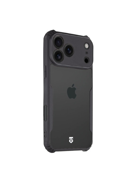 Tactical Tactical Quantum Stealth Zaščita za Apple iPhone 18 Pro Max Clear/Black