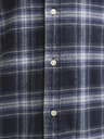 Jack & Jones Flanelna kostkasta moška srajca navy