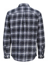 Jack & Jones Flanelna kostkasta moška srajca navy