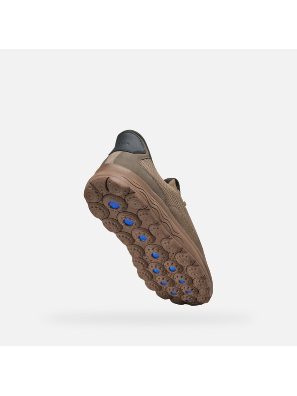 Geox Temno rjave moške superge Geox Spherica Plus