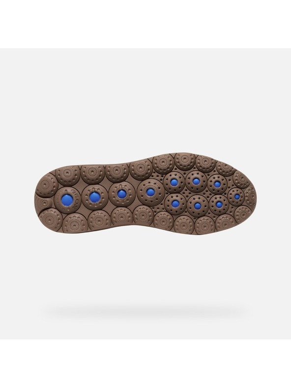 Geox Temno rjave moške superge Geox Spherica Plus