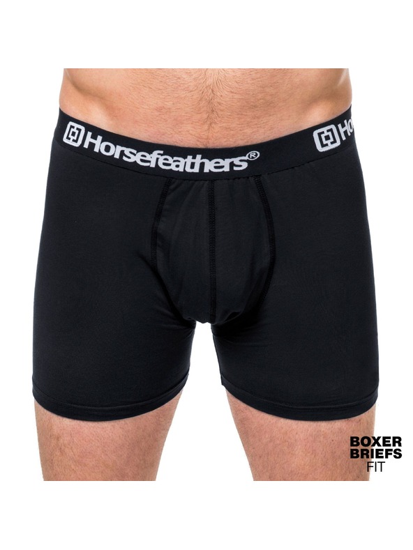 Horsefeathers Boxerke Dynasty Long 3Pack - heather anthracite