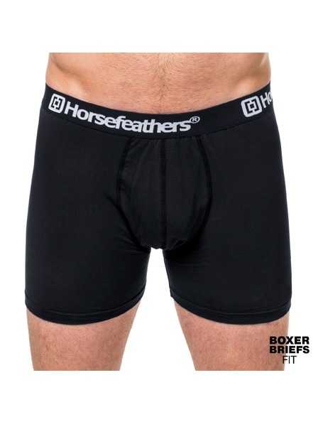 Horsefeathers Boxerke Dynasty Long 3Pack - heather anthracite
