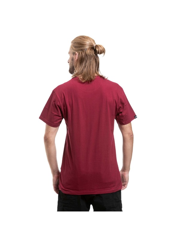 Meatfly Meatfly moška majica MF Logo Brown Red