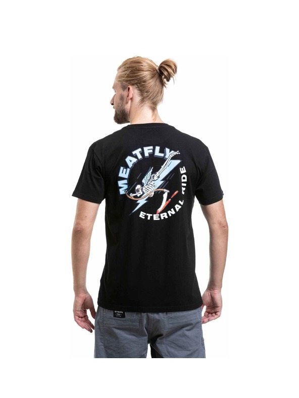 Meatfly Meatfly moški t-shirt Eternal Black