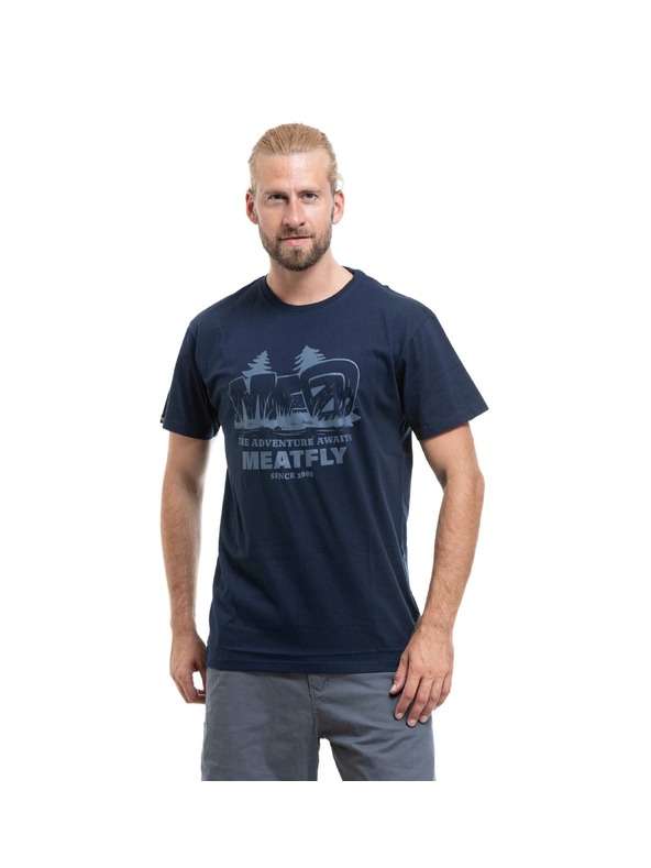 Meatfly Meatfly moški t-shirt Adventure Smoky
