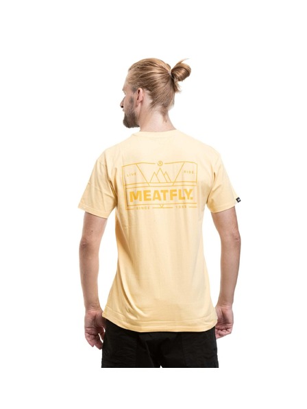 Meatfly Meatfly moški t-shirt Lorim Cornsilk