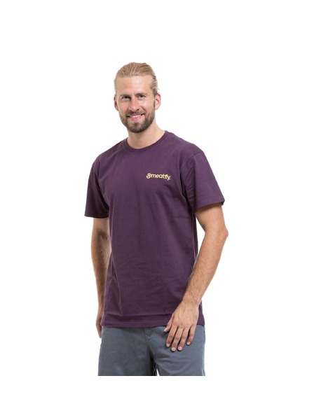 Meatfly Meatfly moški t-shirt Meatlfy Minlo Deep Purple