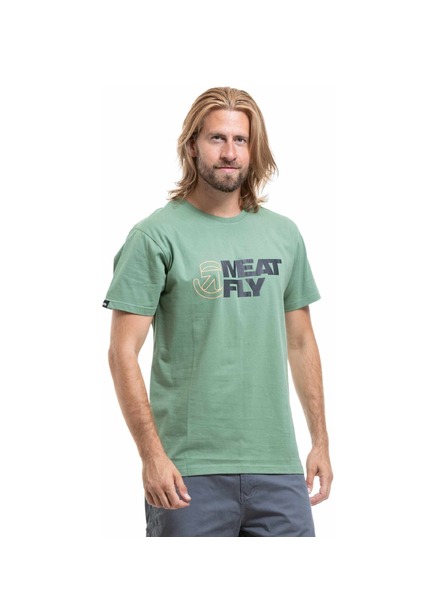 Meatfly Meatfly moški t-shirt Revital Hedge Green